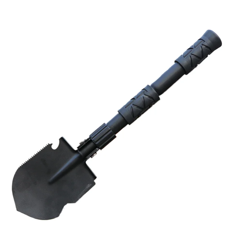 Mini Folding Camping Shovel High Carbon Steel Portable Entrenching Tool Outdoor Digging Spade for Hiking Fishing Car