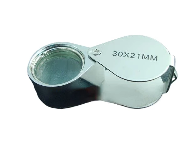 

Manufacturer's direct sales 30x21mm geological jewelry and jade appraisal magnifying glass