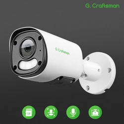 G.Craftsman 6MP POE Obiettivo da 3,6 mm Sicurezza di sorveglianza a doppia luce XMEYE