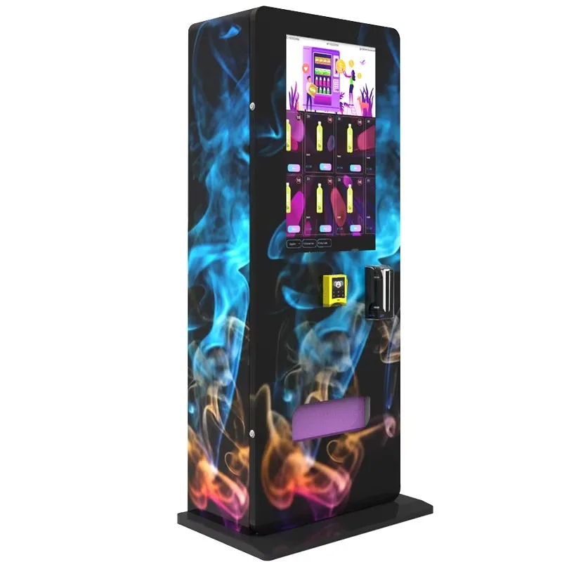Tcg Game Card Vending Machine Wall Smart 32 Inch Touchscreen Self-service Vending Unit for Student Dormitory Daily Goods Custom