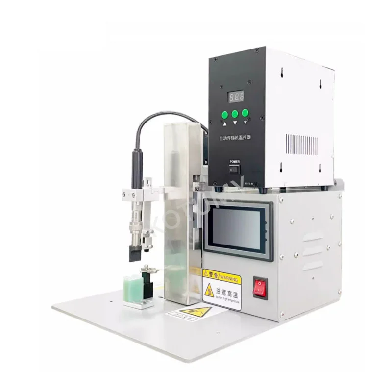 Semi-automatic Soldering Machine Is Used For Butt Soldering Of Terminals, Switches, LED Lights, PCB, USB, Motors, Etc