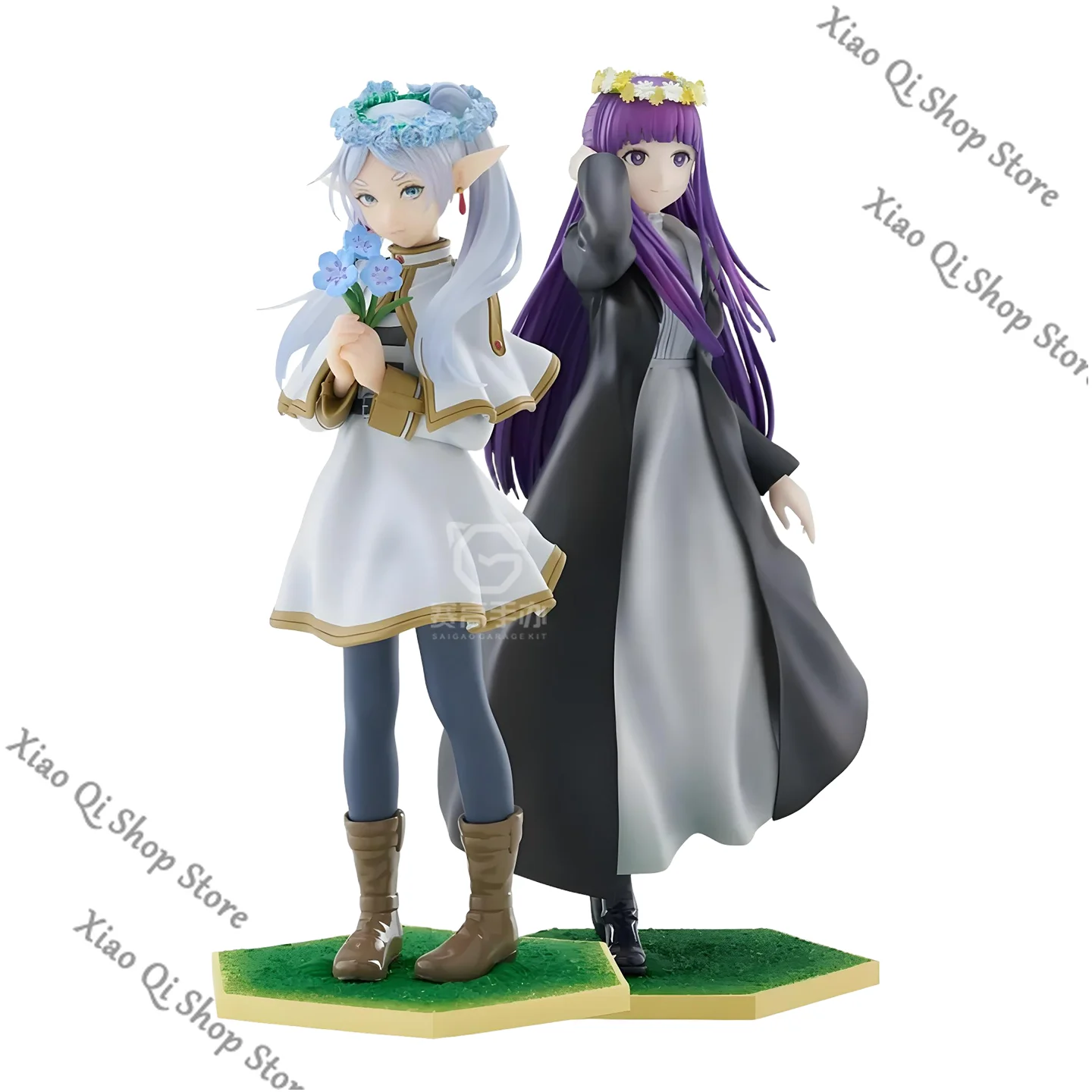 Frieren: Beyond Journey's End colleagues Frieren Fern Flower Field Picking Flowers-serie 18 cm Garage Kits Collector's Edition