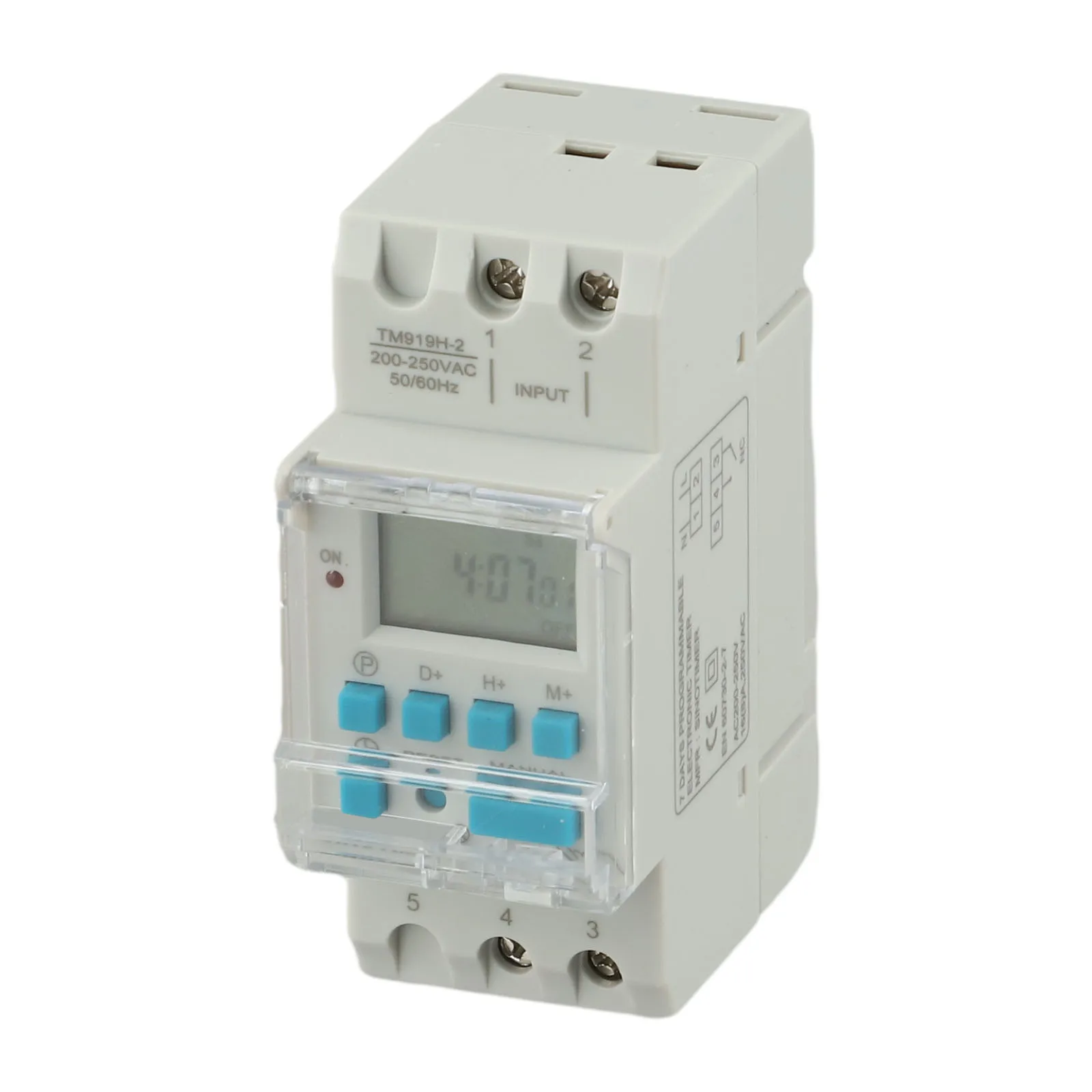 Automatic Time Correction 7 Days Programmable Timer Energy Management Electrical Socket For Automation Control