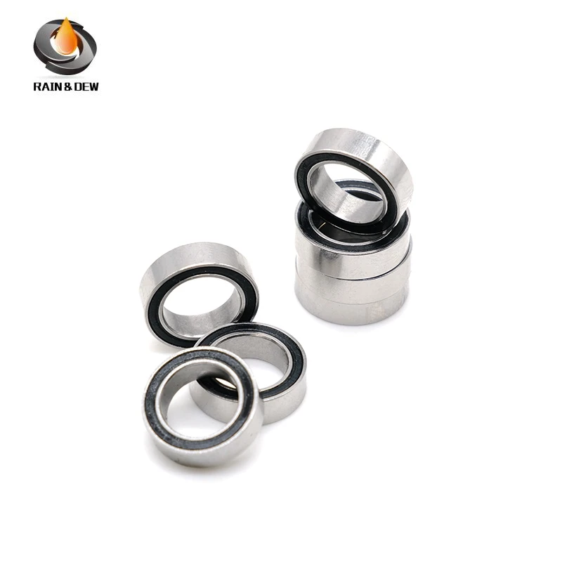 

SMR128RS Stainless Bearing ABEC-7 (10PCS) 8*12*3.5mm Miniature SMR128-2RS Ball Bearings RS SMR128 2RS