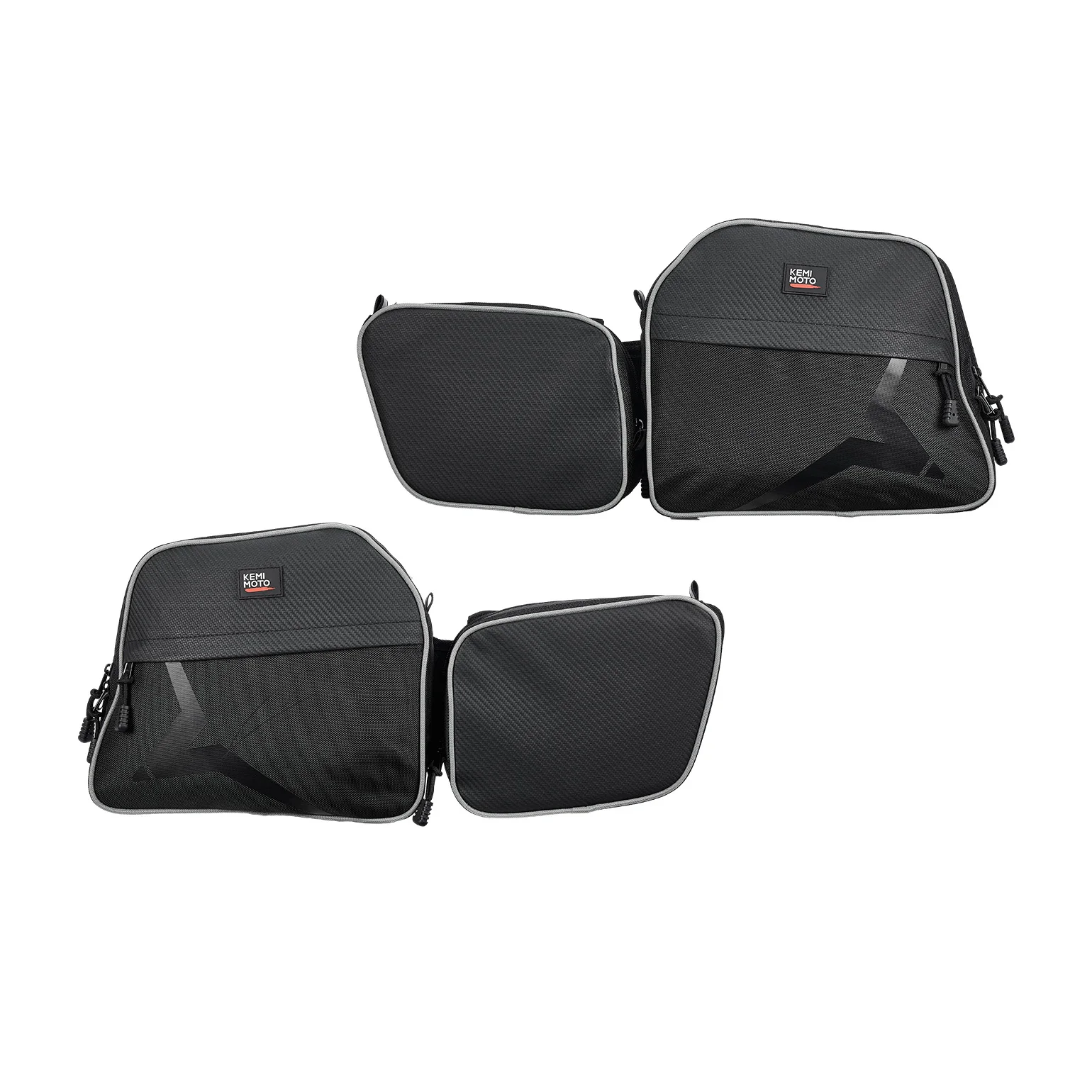 Совместим с CFMOTO ZForce 950 Sport и ZForce 950 Sport 4, G2 2023-2025 Сумки для передней нижней двери 1680D Сумка для хранения с наколенниками
