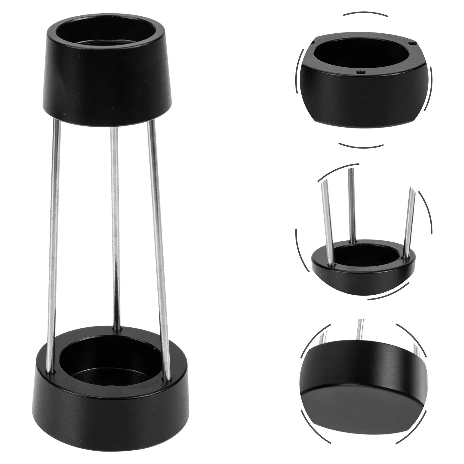 Coffee Powder Stirring Needle Stainless Steel Whisk Tool for Uniform Distribution Avoid Agglomeration Stronger Espresso Flavor