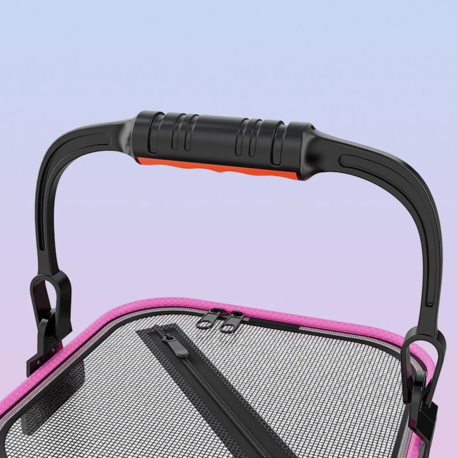 多用途キャンプ折りたたみ釣り用バケツ透明eva人間工学に基づいたハンドルアウトドアアドベンチャー用