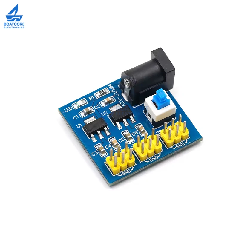 1 Buah Modul Catu Daya DC-DC Buck Step Down 12V Hingga 3.3V 5V UNTUK Arduino