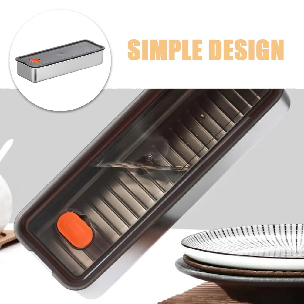 

Bacon Storage Container Airtight Fresh Keeping Box for Refrigerator Meat Fruit Vegetable Organizer Kitchen