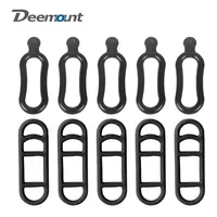 10/5pcs Gel Band for Bicycle Headlight Rear Lamp Handlebar Post Mount LED Light Torch Holder Bungee Stretch Rubber Straps