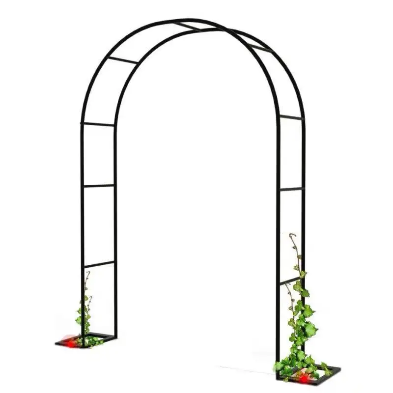 

Wrought Iron Wedding Arch Door, Home Garden Party, Christmas Decor, Backdrop Stand Decoration, Flower Balloons Arch, New