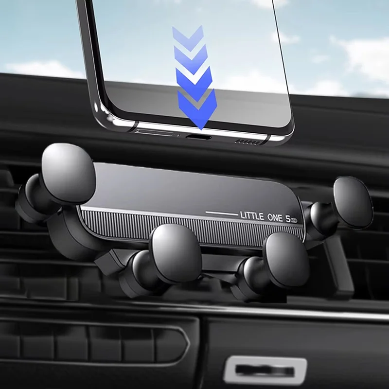 

Gravity Car Mobile Phone Holder Air Vent Clip Mount Smart Phone Stand In Car GPS Bracket Support For iPhone 17 16 Xiaomi Huawei