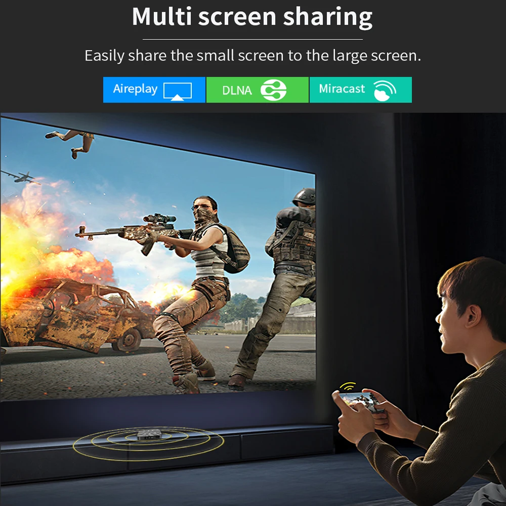 T95 Max TV Box 8GB 128GB  Android14 Allwinner H618 Set Top Box HDR10  Media Player Set Top Box Google Voice 2.4&5G Dual Wifi6