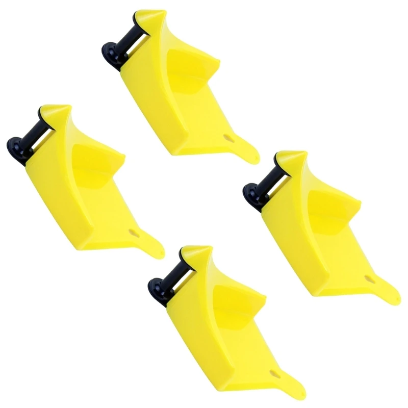 4pcs Practical Tire Hose routings Clip Auto Wash Tire Guard Wheel Line Protector GTWS