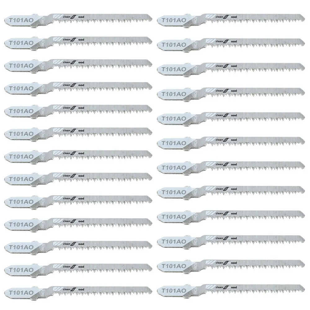 25 Stück T101AO T-Schaft HCS Säbelsägeblatt Verschiedene Metall Stahl Stichsägeblätter für Bosch Kunststoff Holz Schneidwerkzeuge