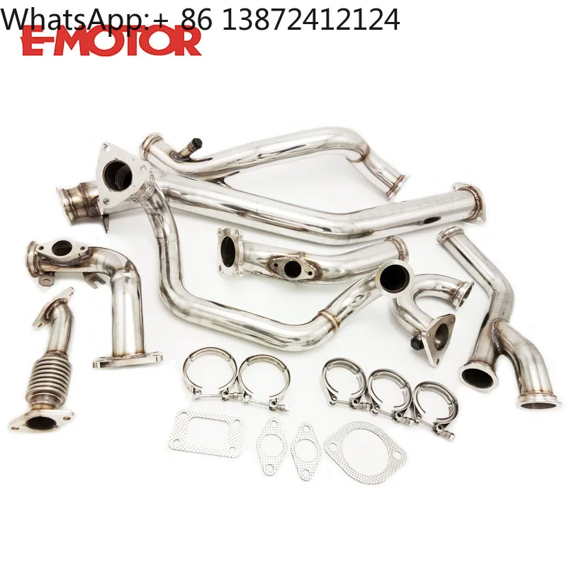 

Exhaust Downpipe for Niss*an 350Z 03-06 VQ35 Z33 G35 3.5L FAIRLADY T3T4