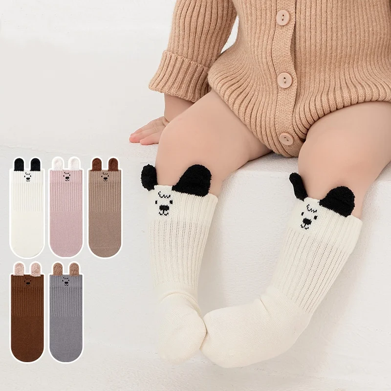 Baby Toddler Boys Girls Socks Spring Autumn Cute Soft Children's Short Socks Fashion Cartoon Kids Boy Girl Sock 0-8Years Child