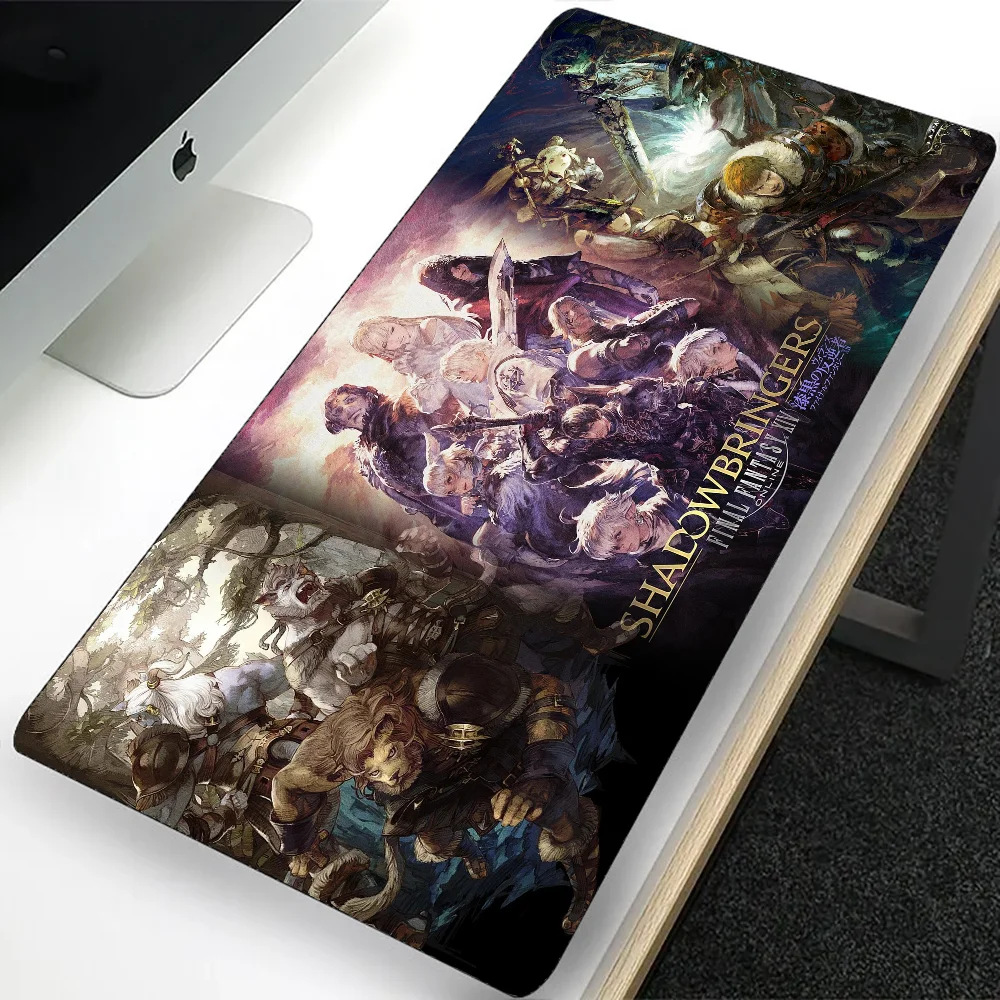 Final Fantasy XIV Online Large Gaming Mouse Pad Computer Mousepad PC Gamer Laptop Mouse Mat XXL Office Keyboard Mat Desk Pad