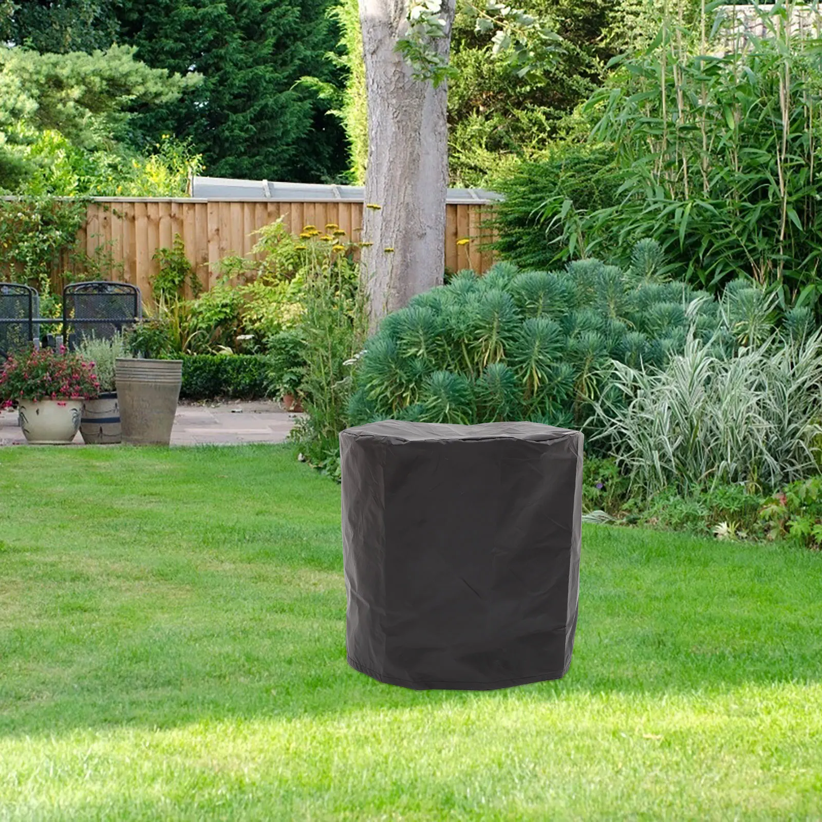 

Waterproof Dustproof for Garden Patio Outdoor Covers Small Round End Protector Reusable Durable Weather Resistant Foldable Easy