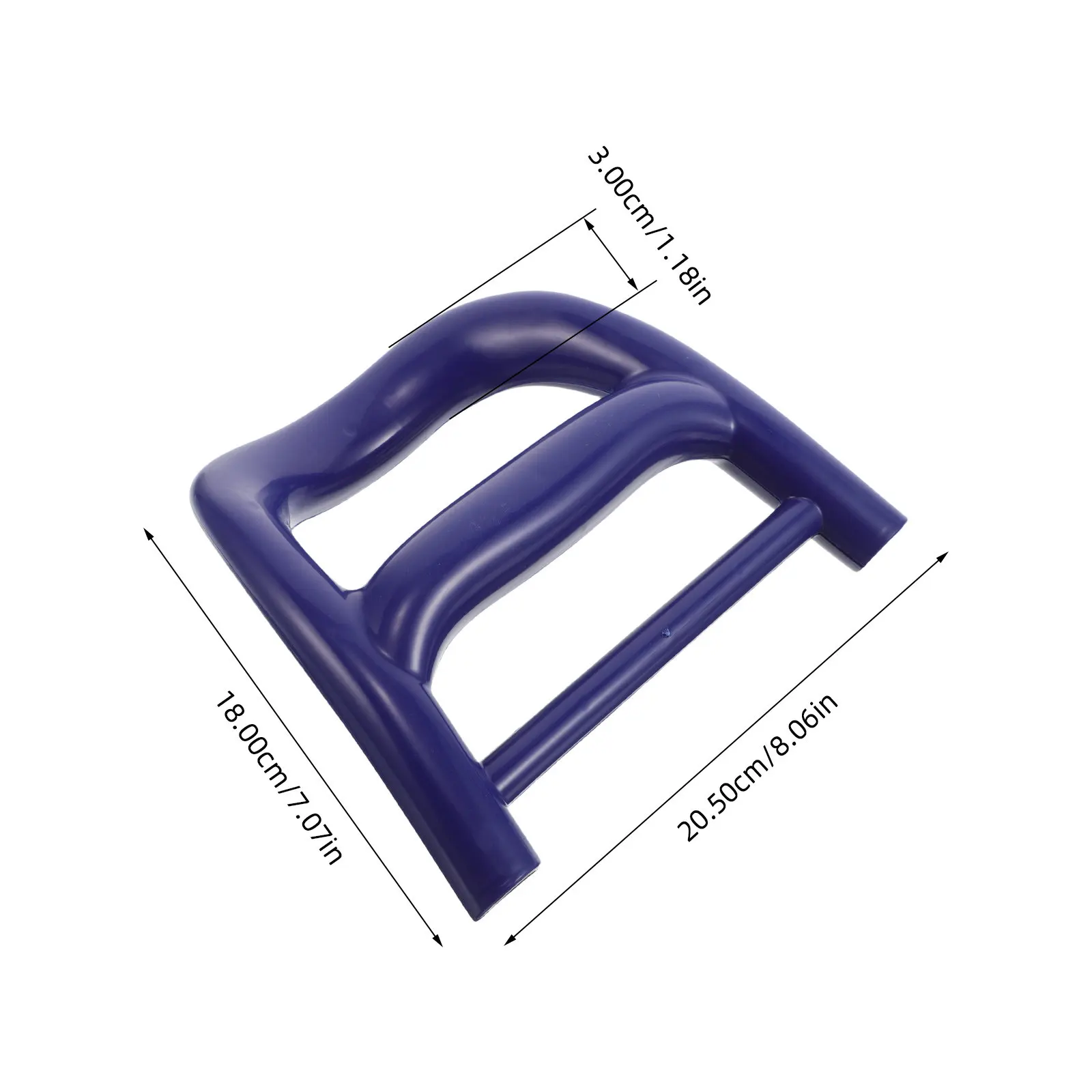 Universal Shopping Cart Handle Replacement Non-Slip Ergonomic Pull Grip for Trolleys Lightweight Luggage Cart Accessory