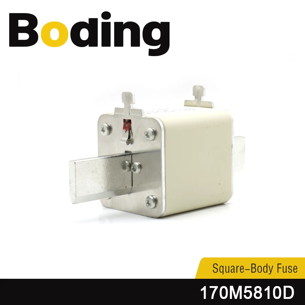 

170M5810D High-Speed Semiconductor Square-Body Fuse 500 A 690/700 V aR with Dual Indicator
