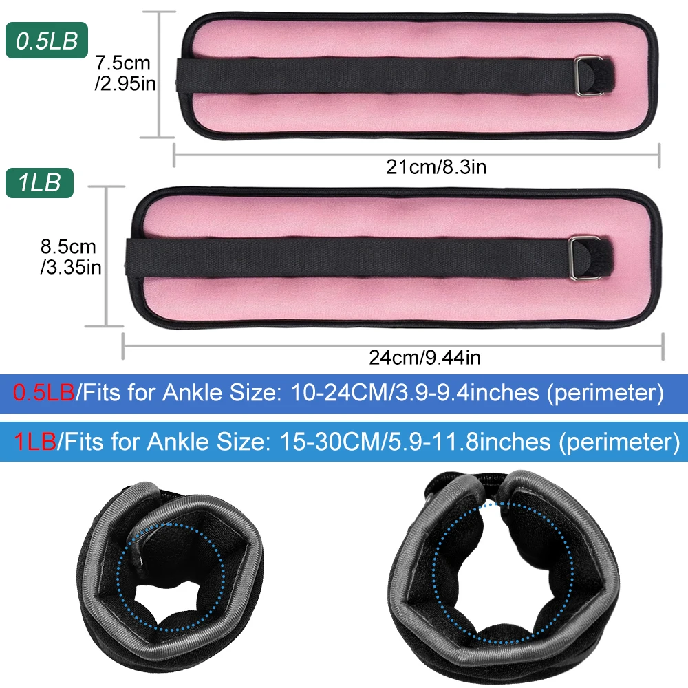 Ankle Weights with Secure Lock - Yoga Sandbag Weight review and price