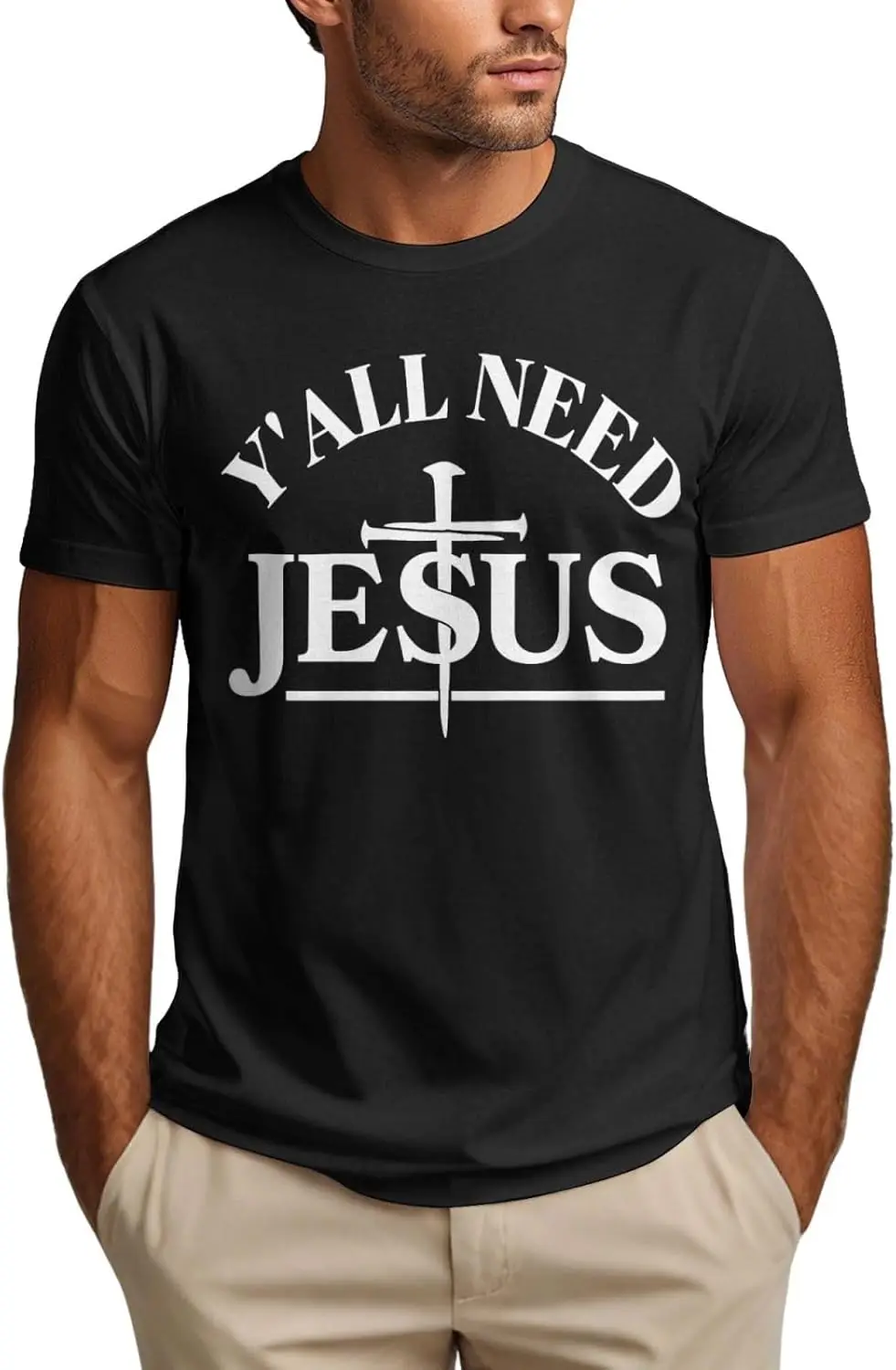 

Y'all Need Jesus Shirt Christian T-Shirt