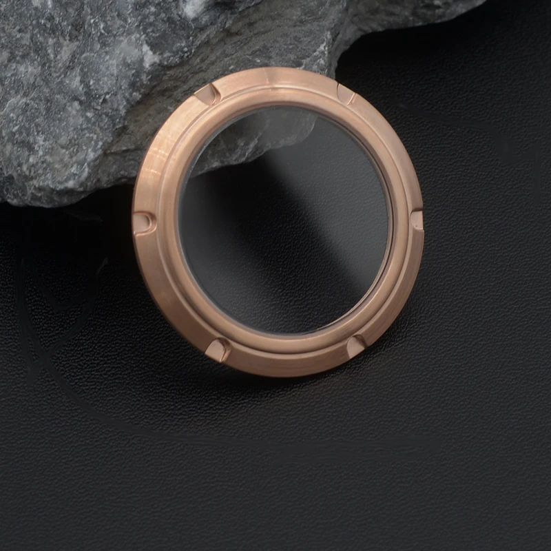 Watch Back Cover Fit SPB185  SPB187 6105 6309 Skx007 Tuna For NH35 NH36 Movement Watch Case Men  O-Ring Gasket Watch