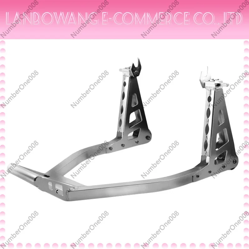 For Aluminum Alloy Motorcycle Rear Wheel Lift Stand Parking Rack Tire Replacement Repair Tools
