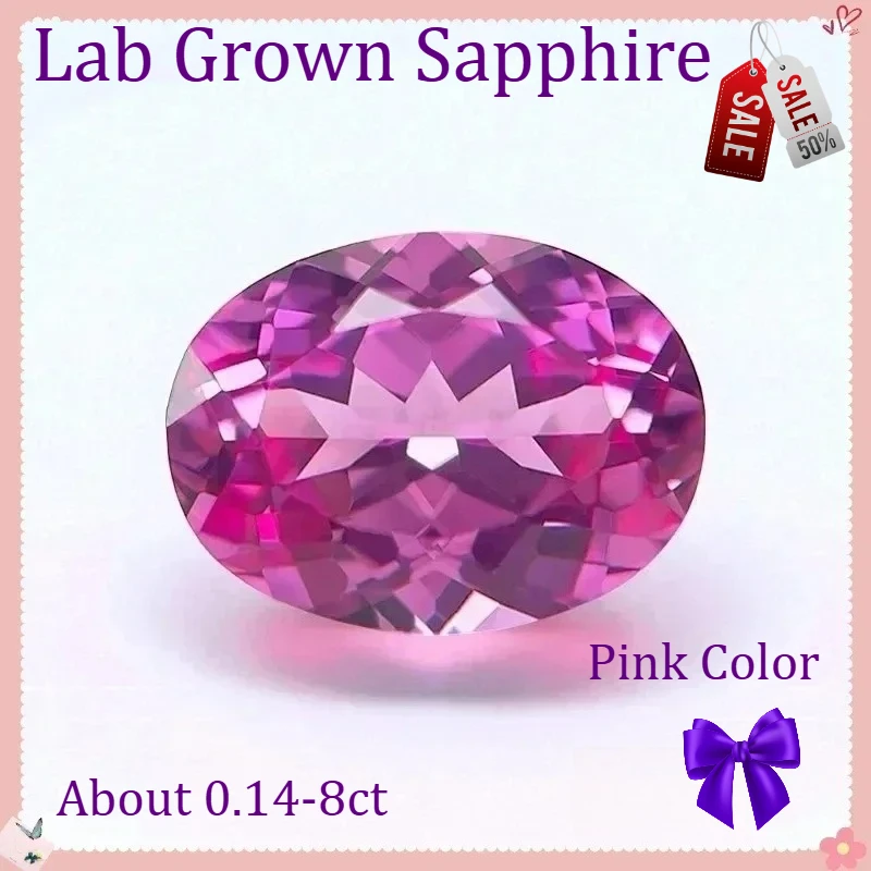 

Искусственный сапфир розового цвета для изготовления ювелирных изделий: колец, ожерелий, серег. Основные материалы с сертификатом GRA. Для повседневного использования.