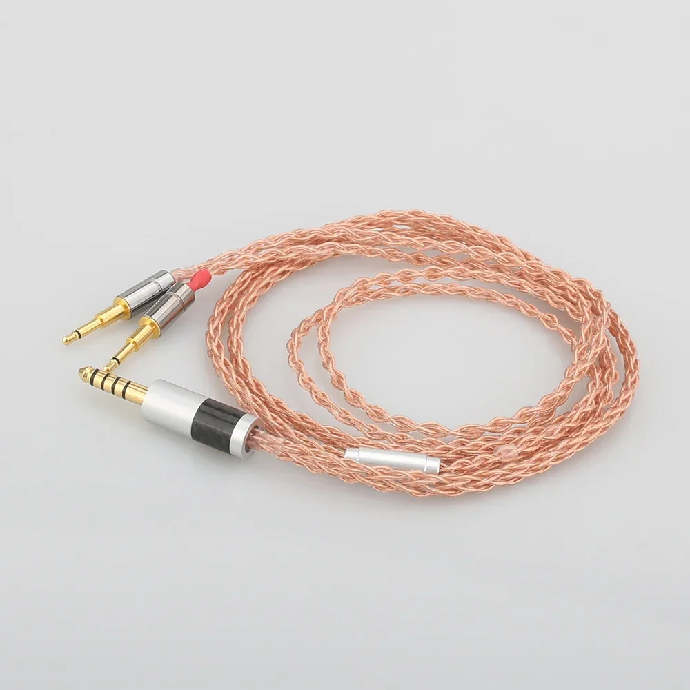 Audiocrast 8 ядер 4,4 мм сбалансированный посеребренный кабель для обновления наушников для HD477 HD497 HD212 pro EH250 EH350 гарнитуры