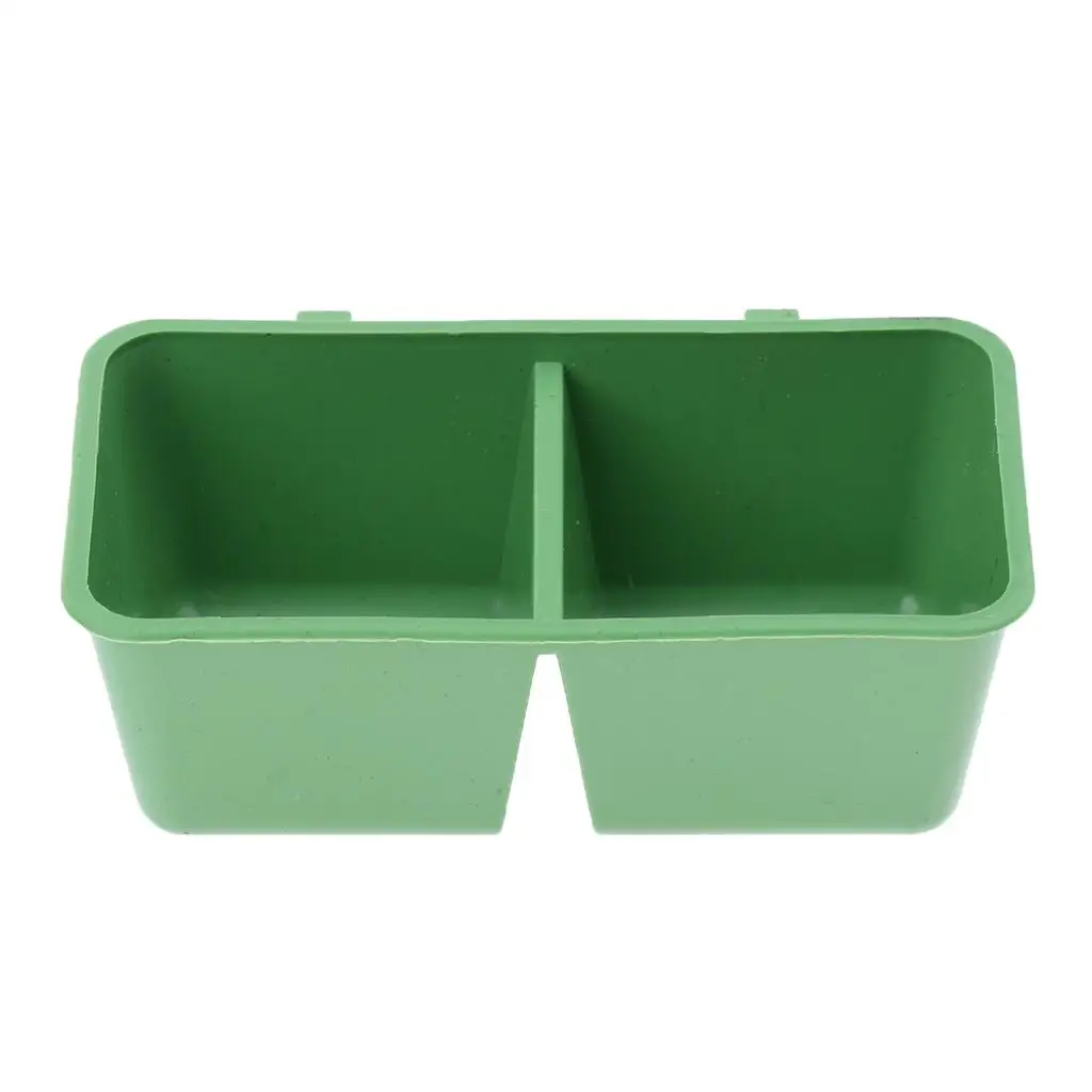 Bebedero plástico para loros y aves pequeñas – Jaula