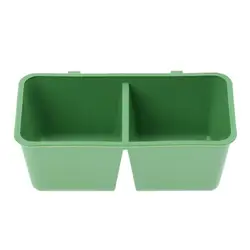 Bebedero plástico para loros y aves pequeñas – Jaula