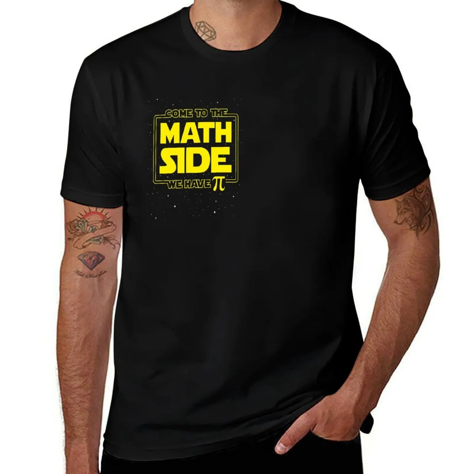 

pi we side the to Pi have day come math gift T-Shirt Work Casual Loose Fit T-Shirt