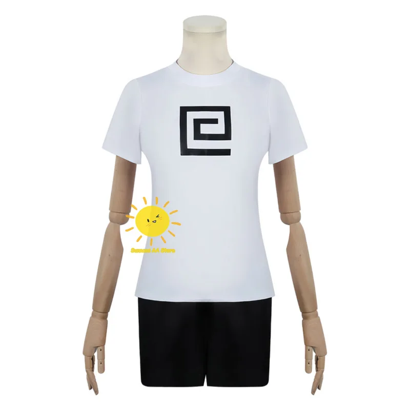 Anime Sakamoto Days Cosplay Lu Shaotang Cosplay Costumes Shirt Shorts Coat Apron Shaotang Lu Wig Suits Halloween Cos Adult Women view 5