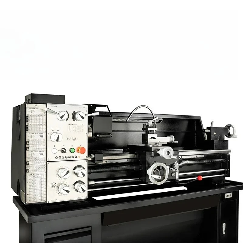 CT3310 Heavy- Three-Pole Manual Lathe High-Precision Standard Lathe for Home School  Vertical Type Core Engine
