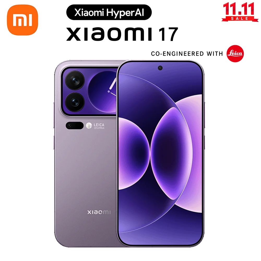 العلامة التجارية الجديدة Xiaomi 17 الهاتف الذكي إصدار CN