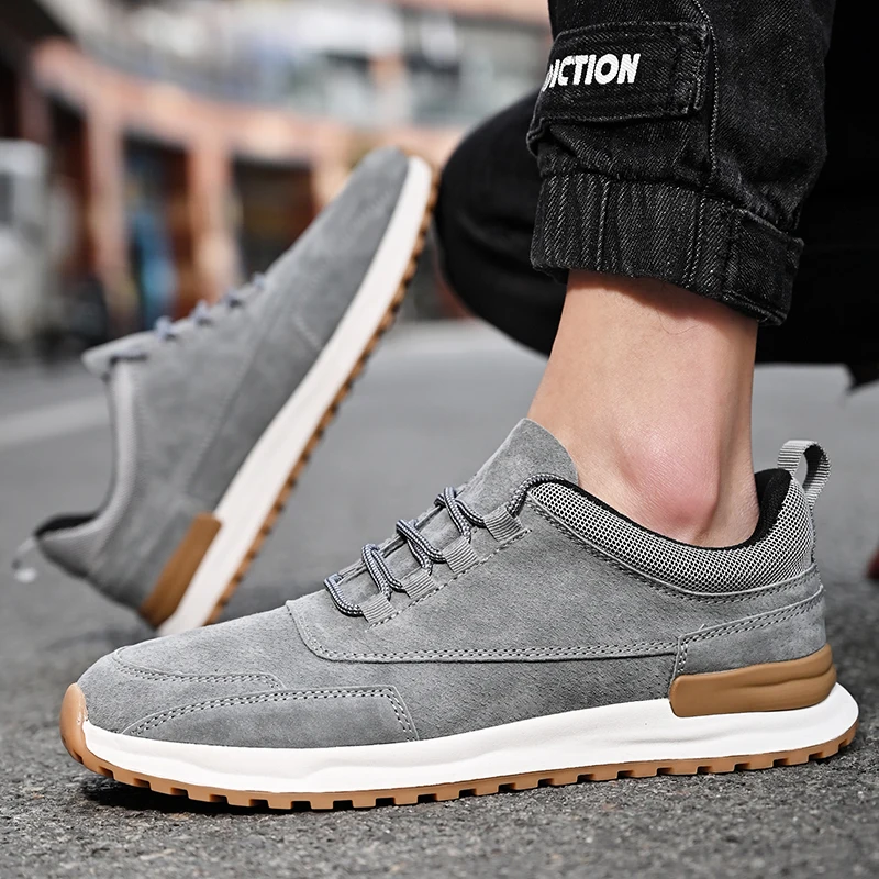 

Изящная модная обувь на шнуровке, оксфорды на шнуровке, современная офисная обувь, дышащие осенние мужские кроссовки на открытом воздухе