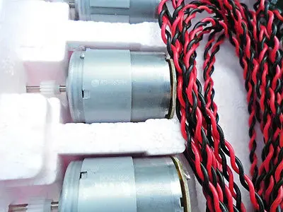 365-13205 DC 24V 8000RPM 2 Wired Connector Printer miniature DC Geared Motor
