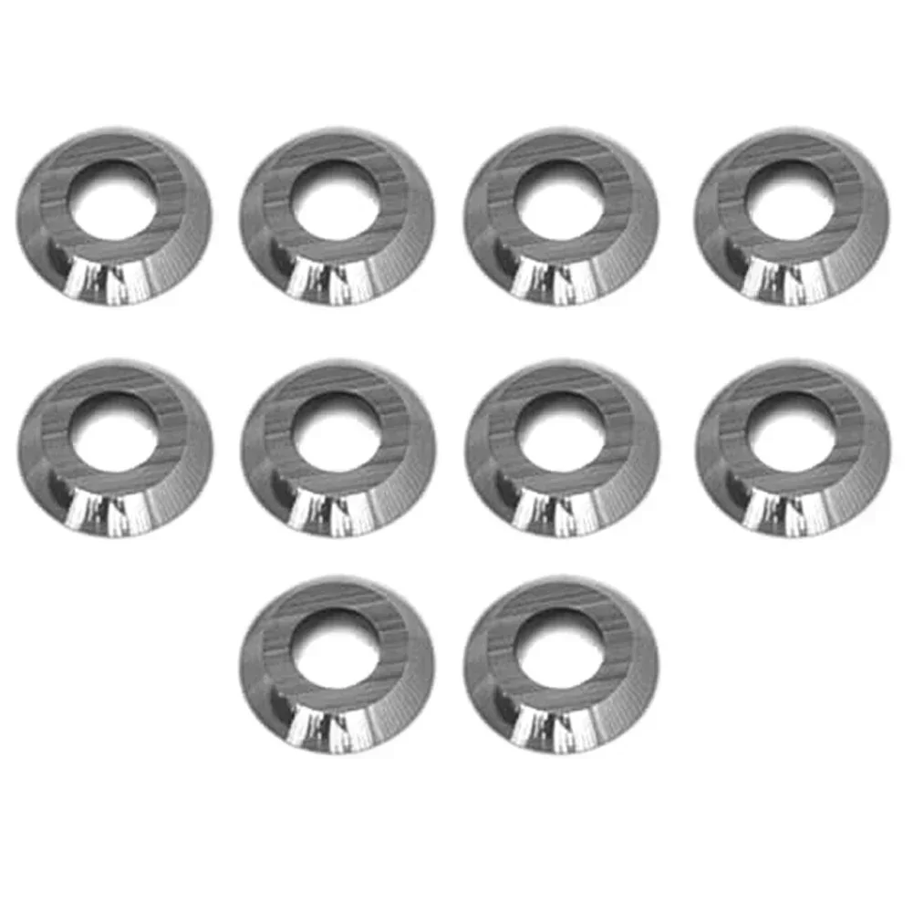 

10 pieces round carbide blades 8 9 by 1 85 mm with 30 degree angle for For Woodworking lathe tools solid carbide inserts