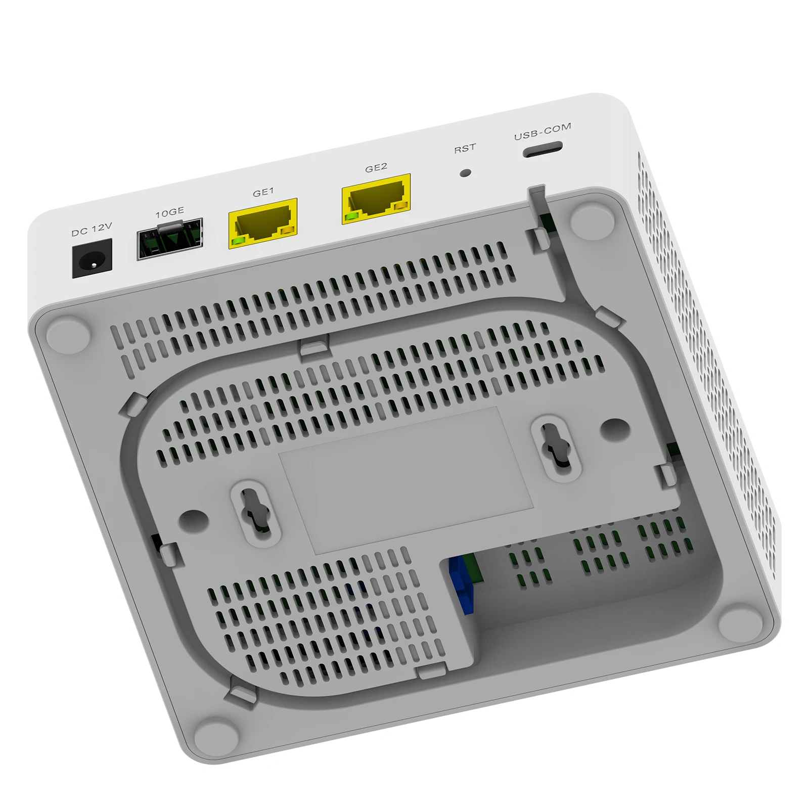 V1600GS-R Single Pon Gpon OLT for Desktop Deployment and Supports Wall Mounted Installation Making It Adapt to Various Scenarios