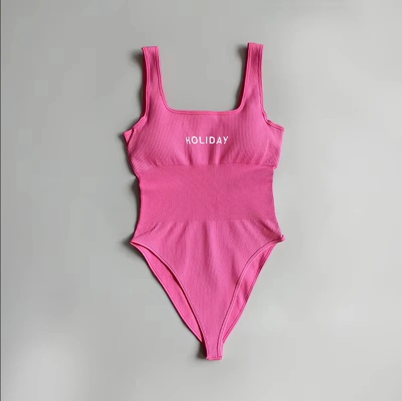 

Women's Training Shaping Body Onesie Triangle Moisture-wicking Sports Bottom Shirt