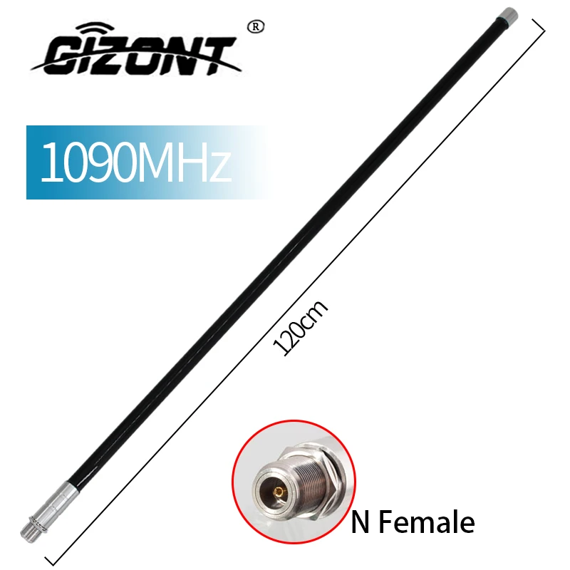 

FPV 1090MHz ADS-B Omni Fiber glass antenna for Automatic dependent surveillance broadcast air traffic control ground