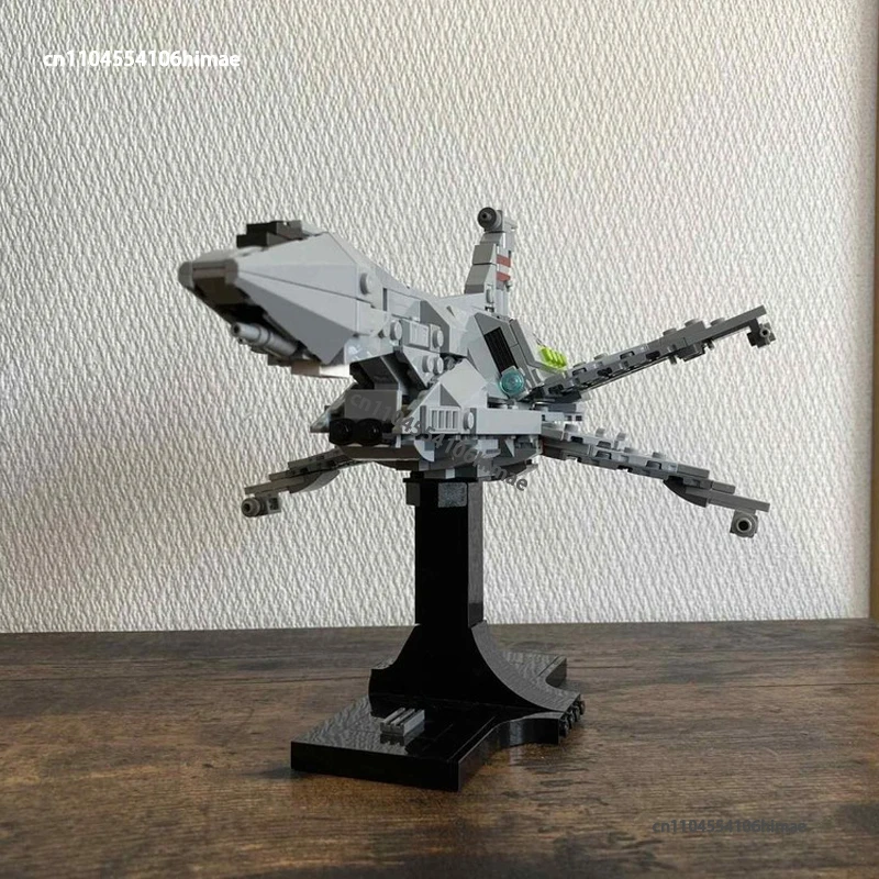 NEW Star Fox Great Fox Midi-Scale Building Block Model DIY Spaceship Military Sci-fi Movie Assembly Brick Kid Toy Christmas Gift view 3