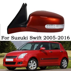 For Suzuki Swift 2005 2006 2007 2008 2009 -2016 Side Rear View mirror with electric Adjust Outside Rearview Mirror 5 Wire