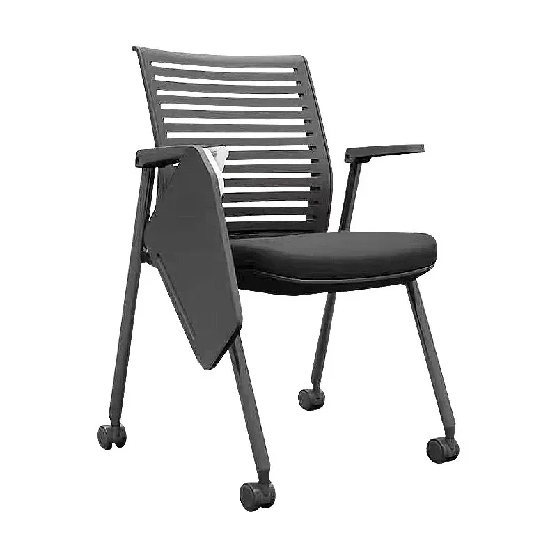 Meeting room training chair customization, silent pulley mobile meeting chair reception negotiation backrest ergonomic chair