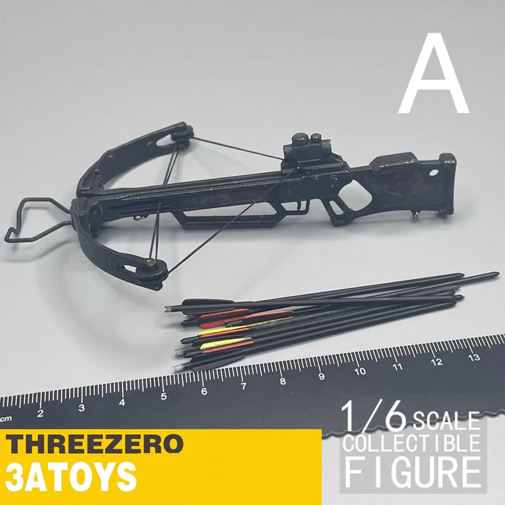 1-6-for-sale-3atoys-walking-dead-series-arrow-pvc-material-bow-not-real-stuff-for-12-action-doll-scene-component-diy