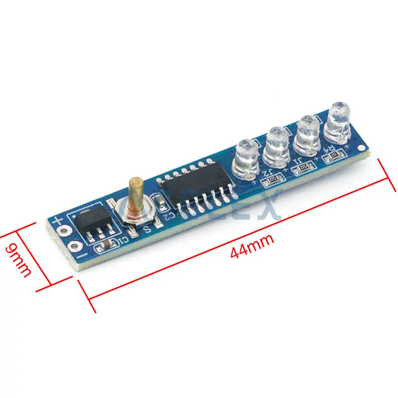 1S 2S 3S 4S Single 3.7V 18650 Lithium Battery Capacity Indicator Module Percent Power Level Tester LED display board