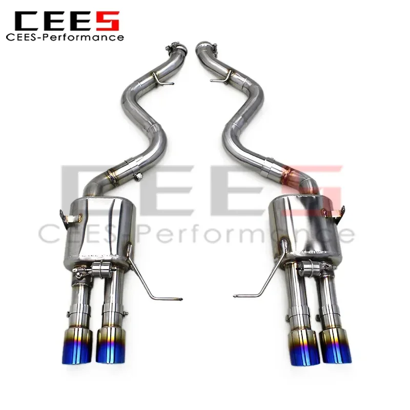 

CEES Stainless Steel/ Valved Axle-Back Exhaust System for BMW M3 E90/E92/E93 4.0L (2008-2013) with Valved Muffler