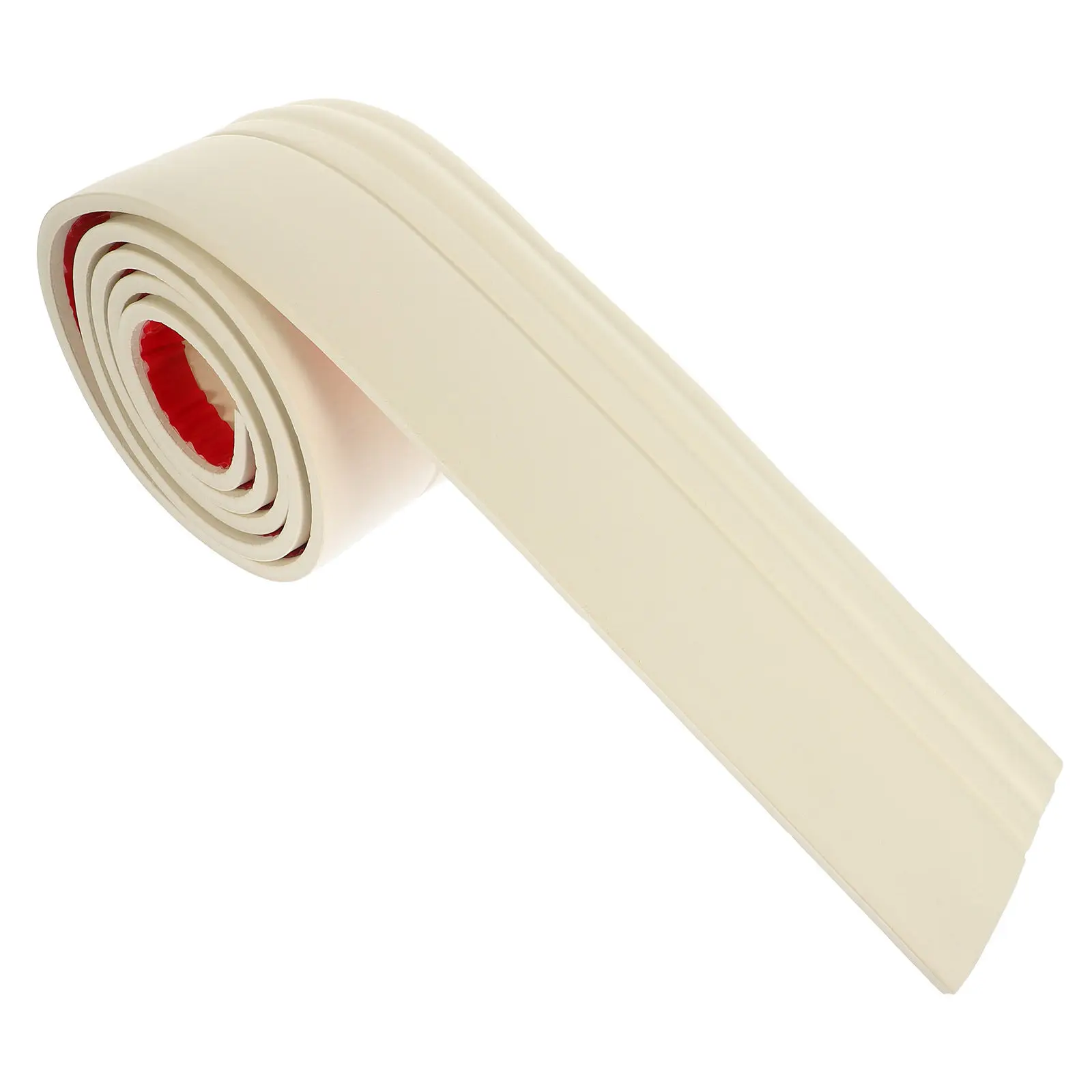 

Self Adhesive Wall Trim Skirting Border Thickened Baseboard Strip for Tiles Walls Ceilings Home Decor Easy Apply Remove Clean